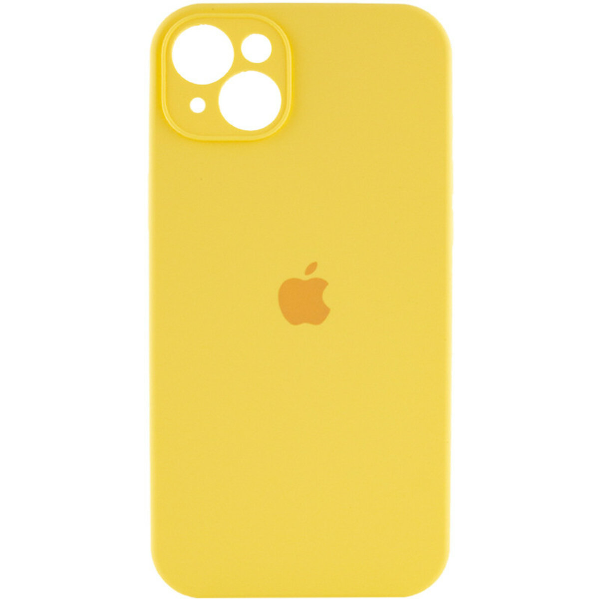 Чохол для смартфона Silicone Full Case AA Camera Protect for Apple iPhone 14 56,Sunny Yellow (FullAAi14-56)