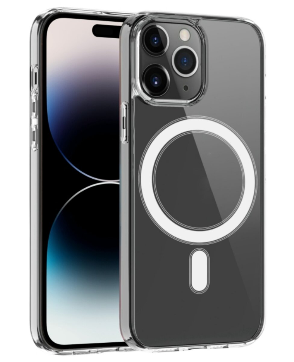 Чохол Cosmic Acrylic MagSafe HQ for Apple iPhone 15 Pro Transparent (Acrili15pClear)