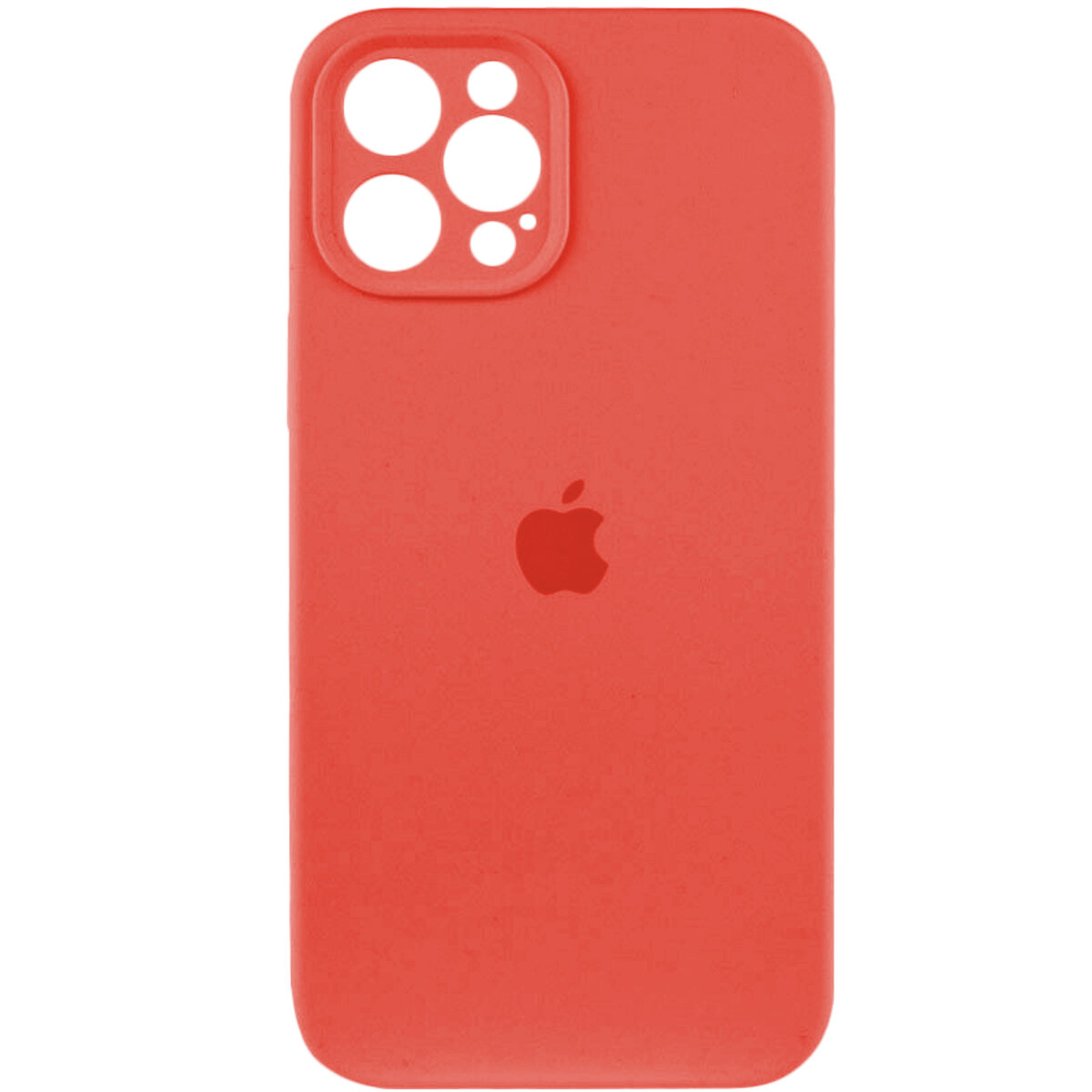 Чохол для смартфона Silicone Full Case AA Camera Protect for Apple iPhone 12 Pro 18,Peach (FullAAi12P-18)