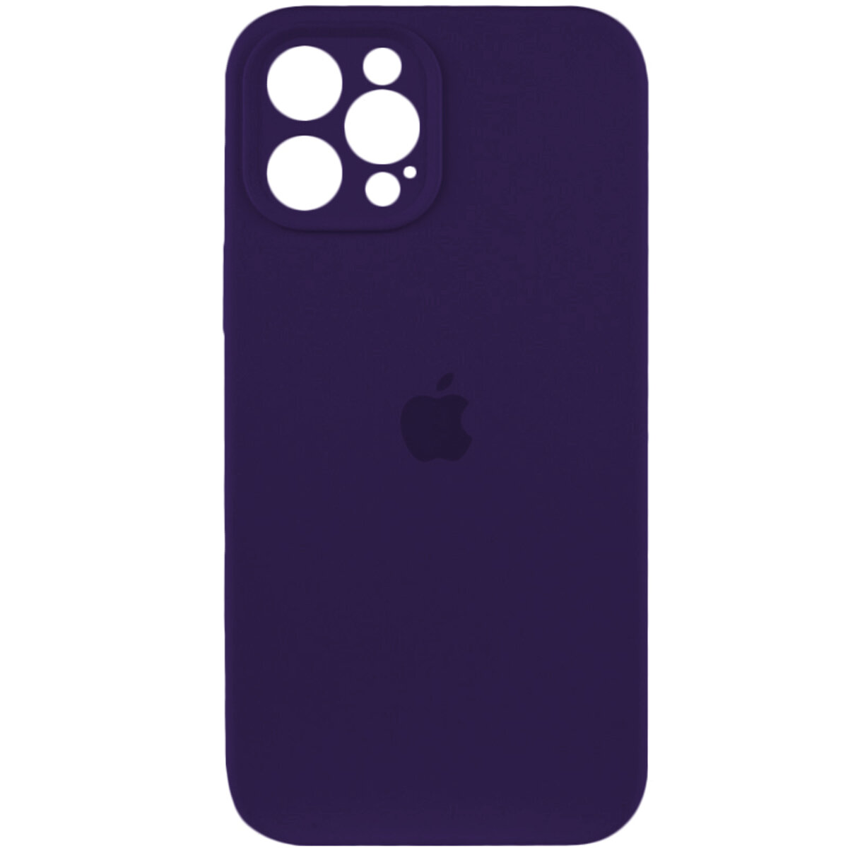 Чохол для смартфона Silicone Full Case AA Camera Protect for Apple iPhone 12 Pro Max 59,Berry Purple (FullAAi12PM-59)
