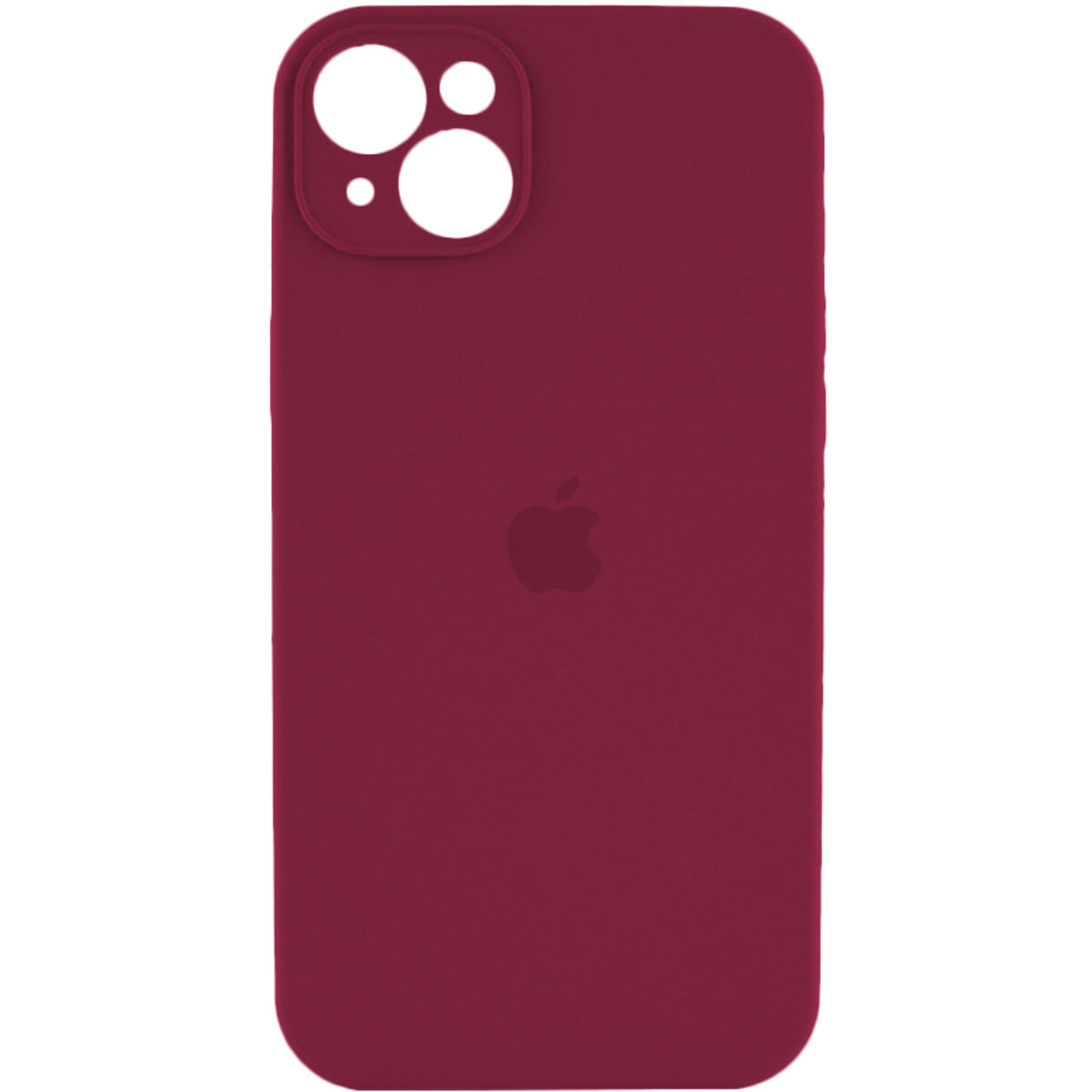 Чохол для смартфона Silicone Full Case AA Camera Protect for Apple iPhone 14 47,Plum (FullAAi14-47)
