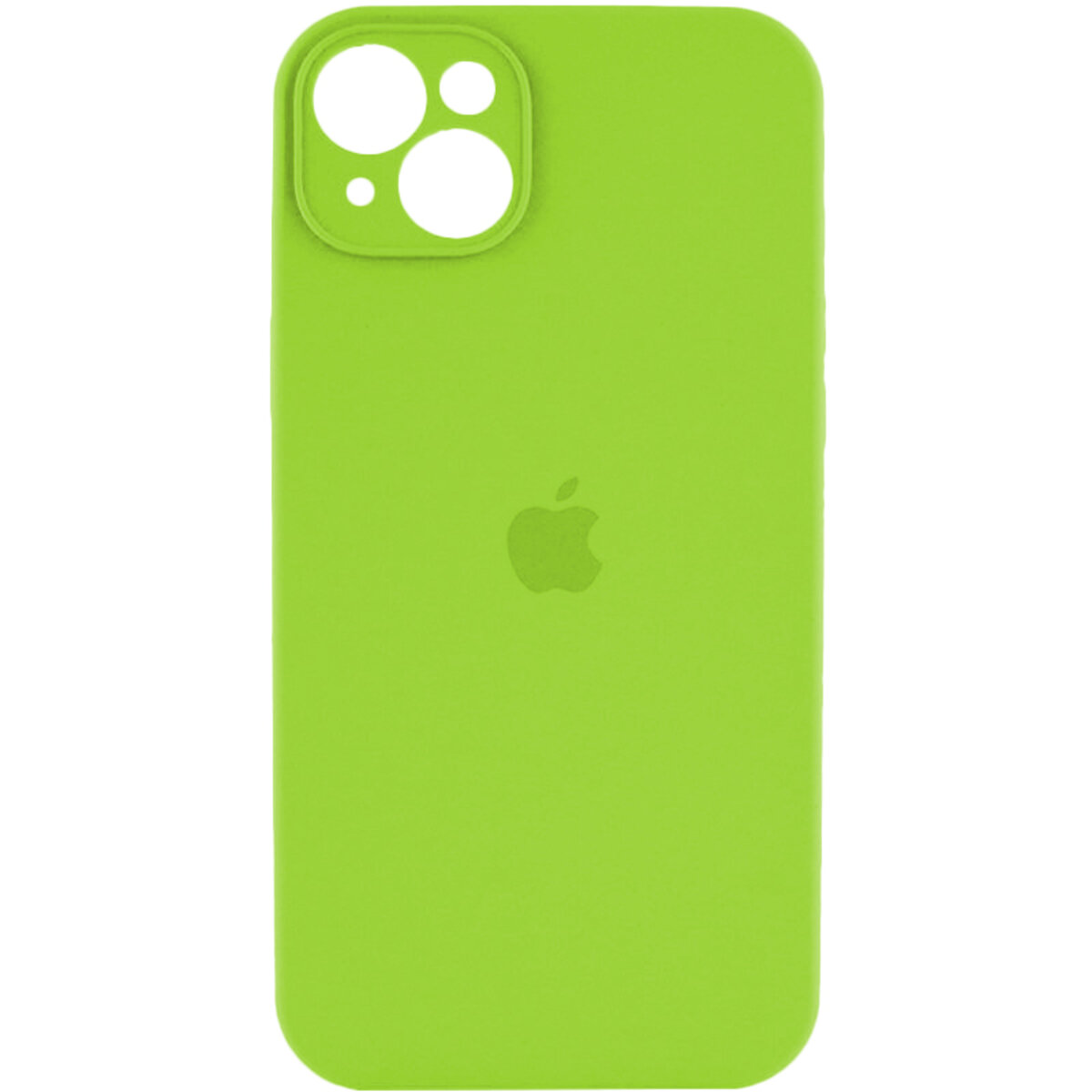 Чохол для смартфона Silicone Full Case AA Camera Protect for Apple iPhone 15 24,Shiny Green (FullAAi15-24)