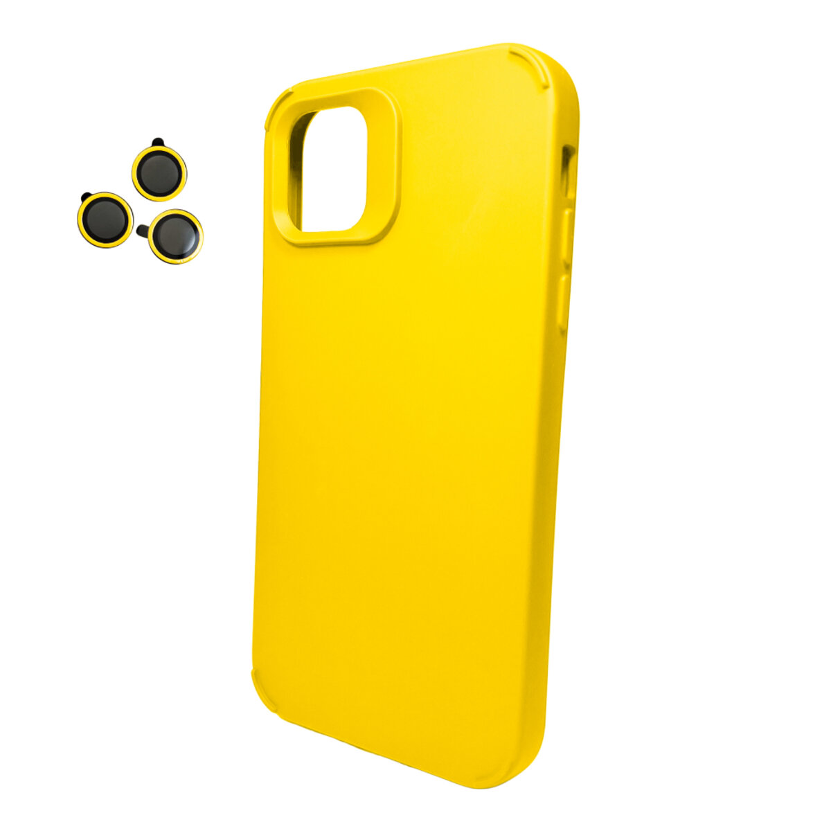 Чохол для смартфона Cosmic Silky Cam Protect for Apple iPhone 12 Pro Max Yellow (CoSiiP12PMYellow)