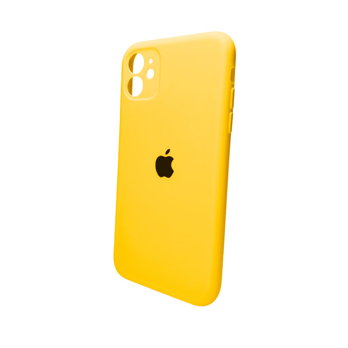Чохол для смартфона Silicone Full Case AA Camera Protect for Apple iPhone 11 кругл 56,Sunny Yellow (FullAAKPi11-56)