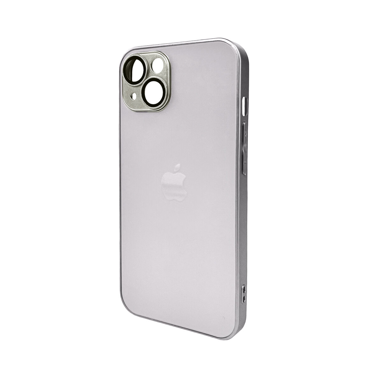 Чохол для смартфона AG Glass Matt Frame Color Logo for Apple iPhone 13 Titanium Grey (AGMattFrameiP13Grey)