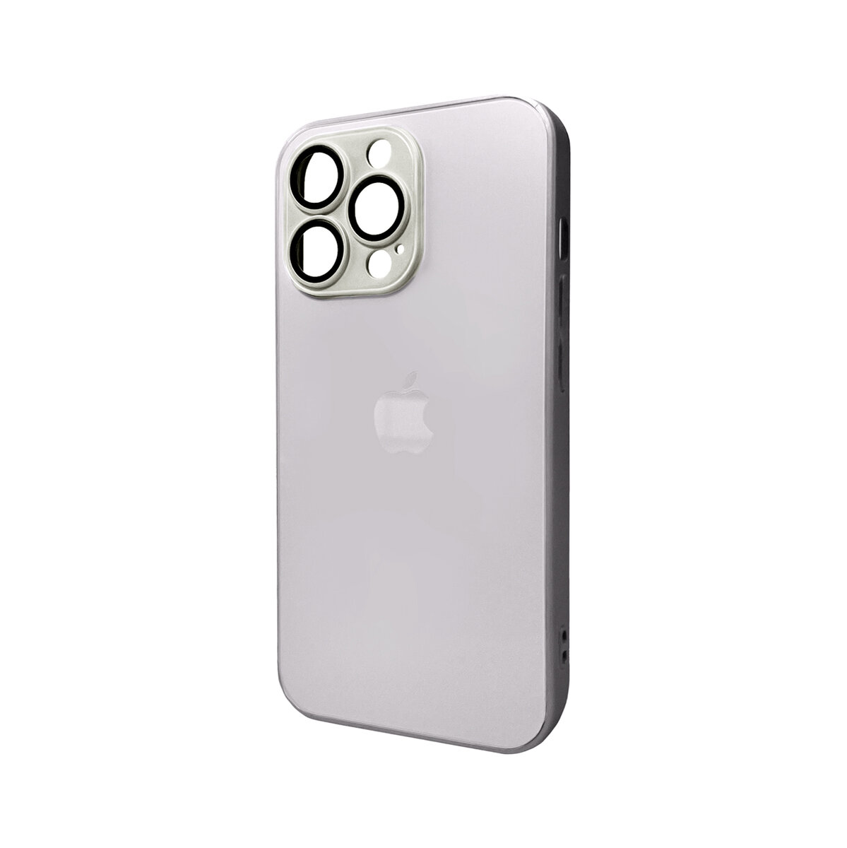 Чохол для смартфона AG Glass Matt Frame Color Logo for Apple iPhone 13 Pro Titanium Grey (AGMattFrameiP13PGrey)