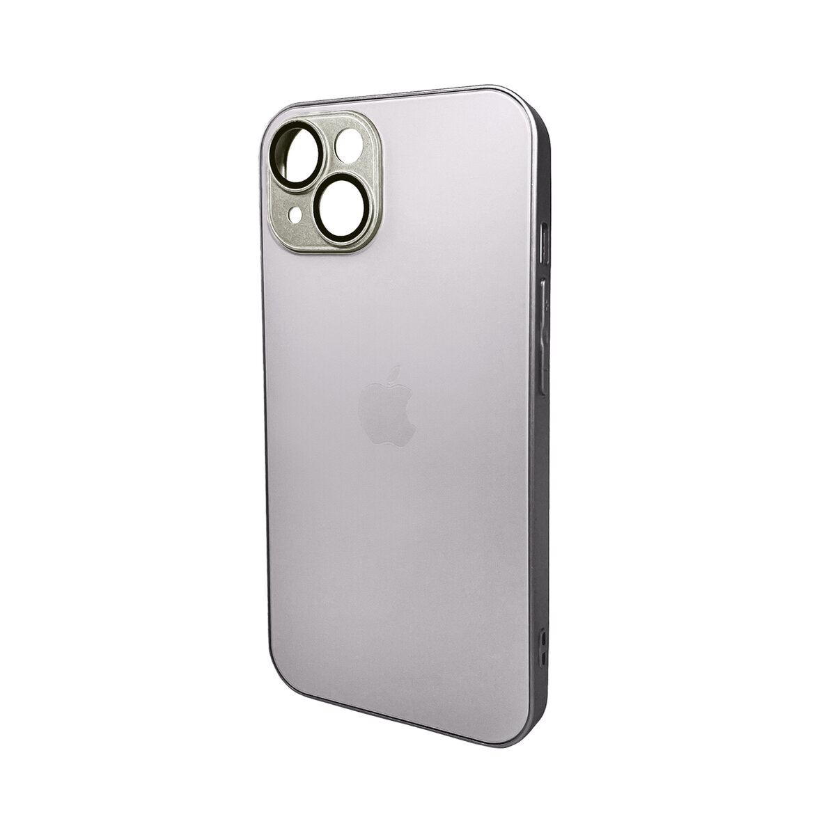 Чохол для смартфона AG Glass Matt Frame Color Logo for Apple iPhone 14 Titanium Grey (AGMattFrameiP14Grey)