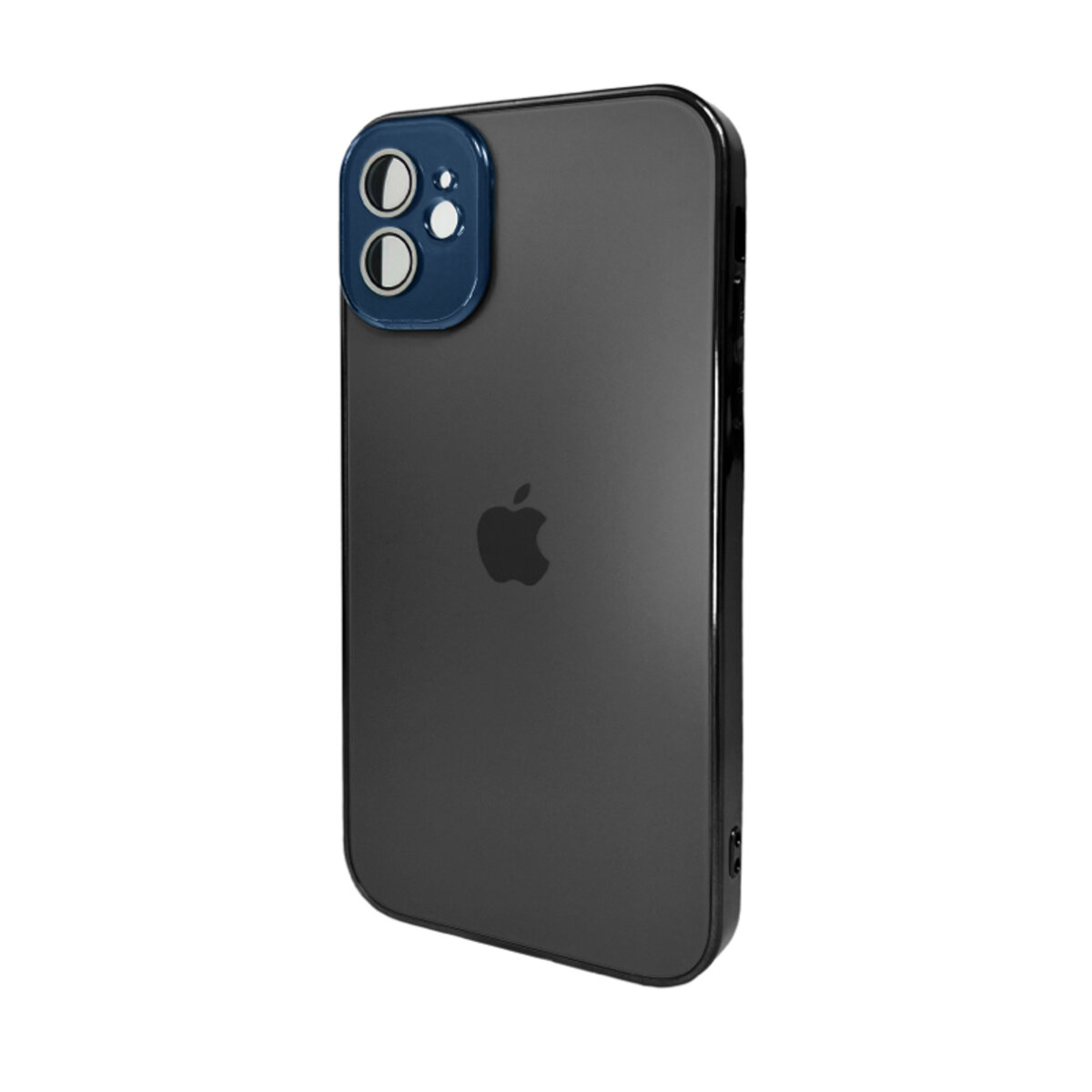 Чохол для смартфона AG Glass Sapphire Frame MagSafe Logo for Apple iPhone 12 Black (AGSappiFRP12Black)