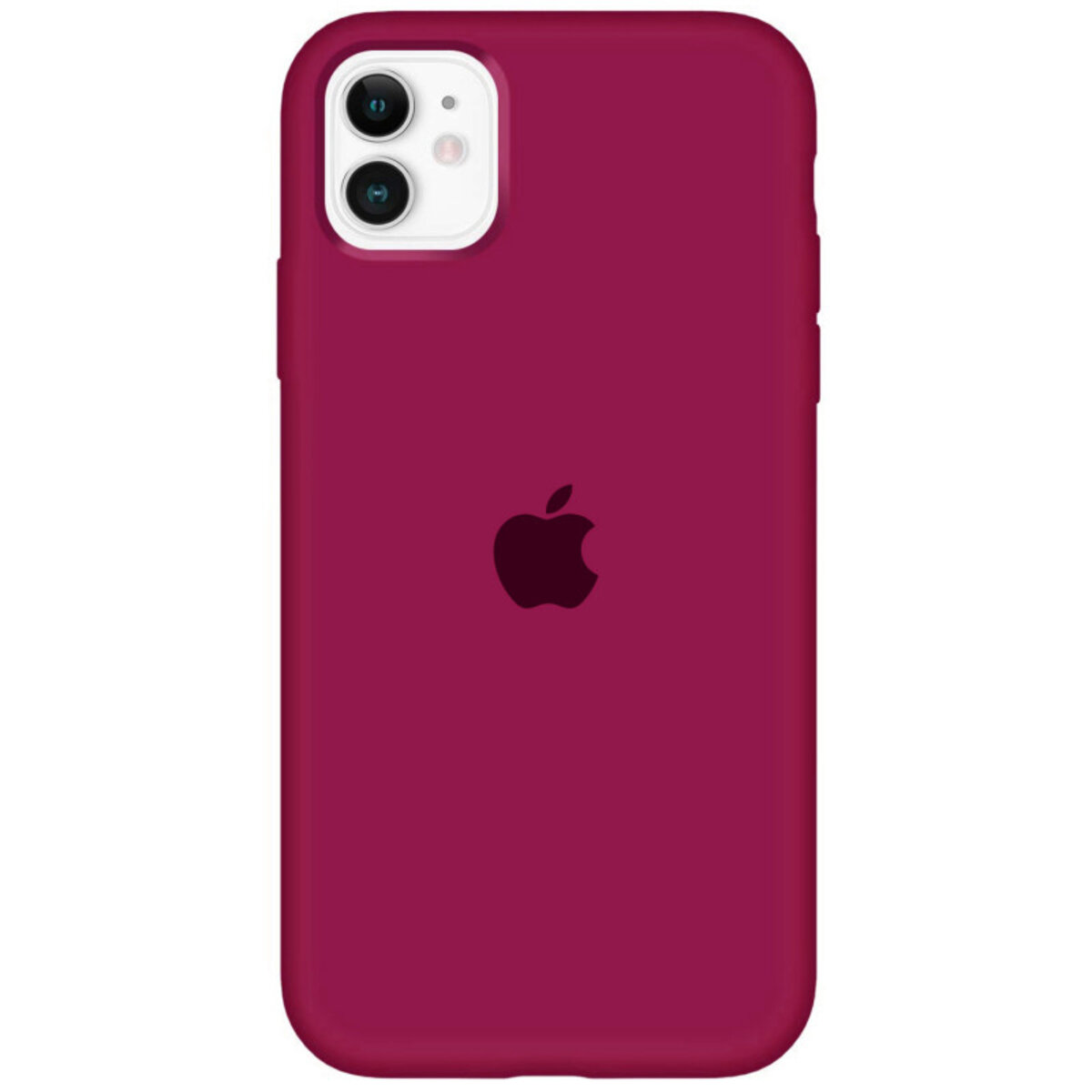Чохол для смартфона Silicone Full Case AA Open Cam for Apple iPhone 11 кругл 35,Maroon (FullOpeAAKPi11-35)