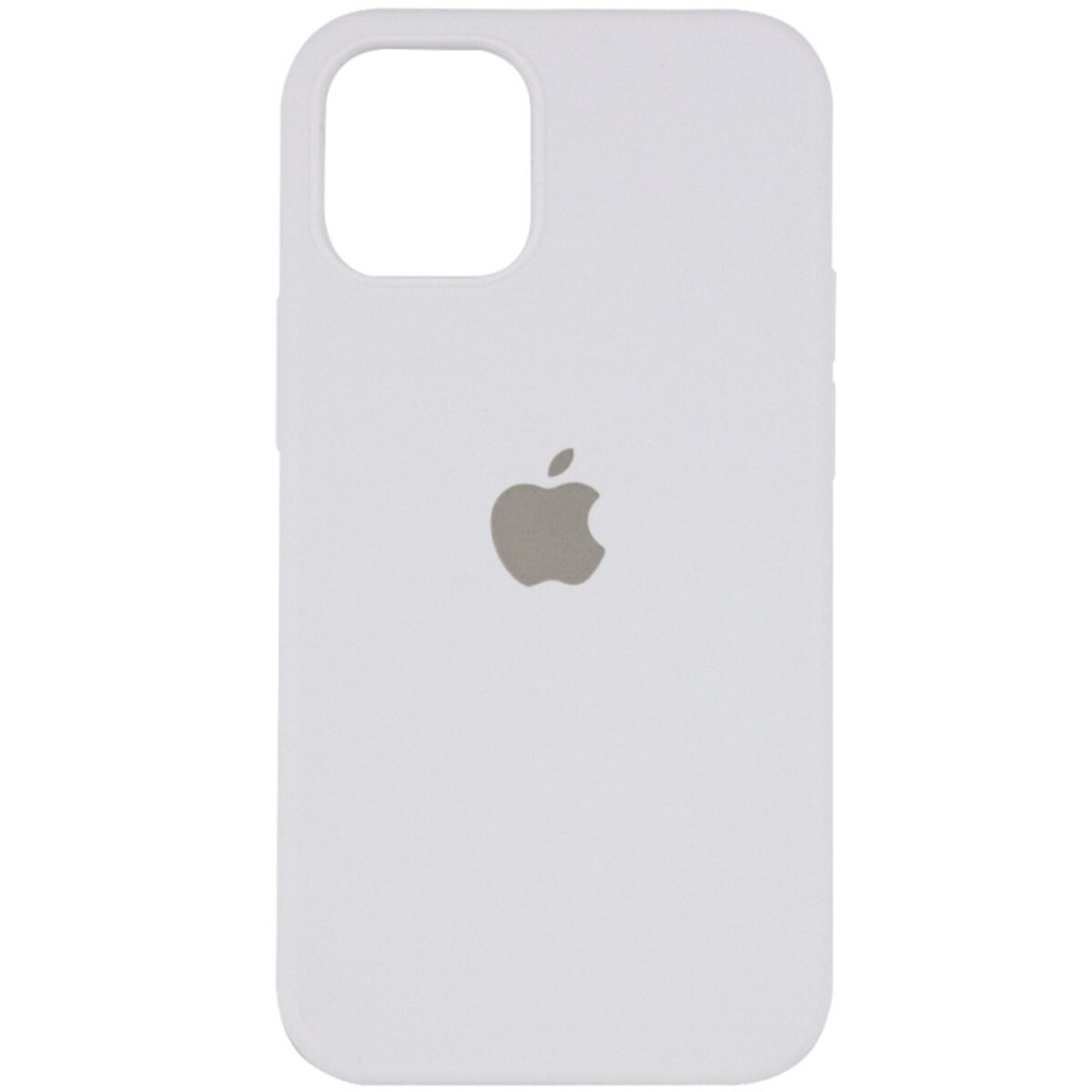 Чохол для смартфона Silicone Full Case AA Open Cam for Apple iPhone 12 8,White (FullOpeAAi12-8)