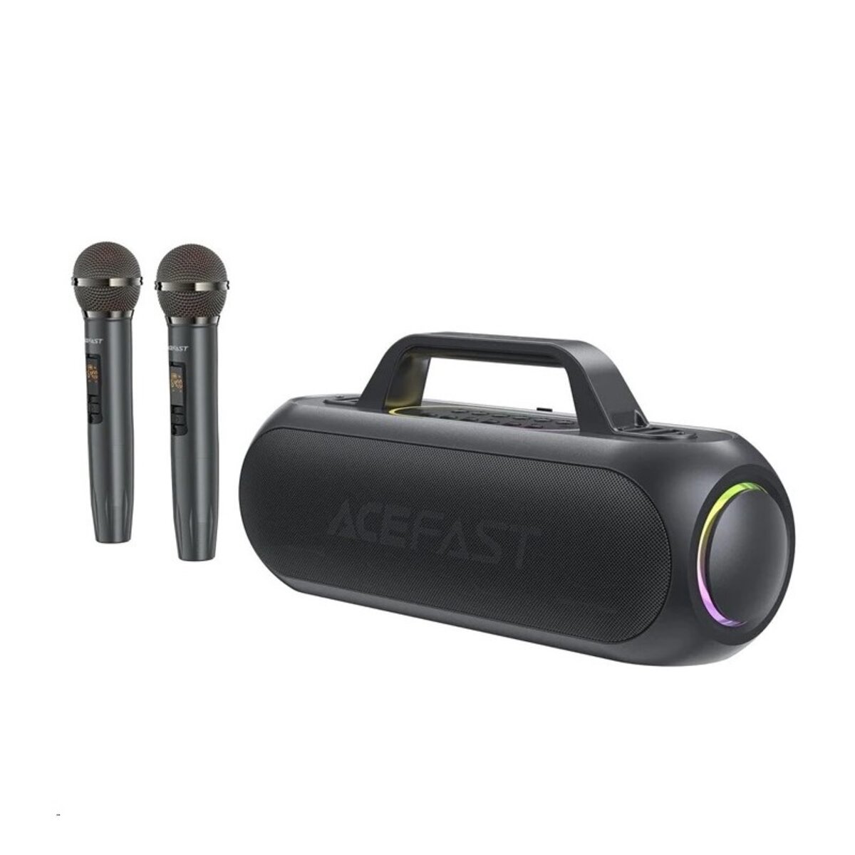 Портативна колонка ACEFAST K1 Party karaoke all-in-one audio set Black (AFK1B)