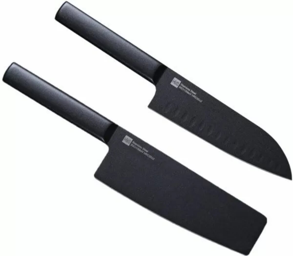 Набір ножів з 2 предметів Xiaomi HuoHou Heat Knife Set Black 2 pcs (HU0015)
