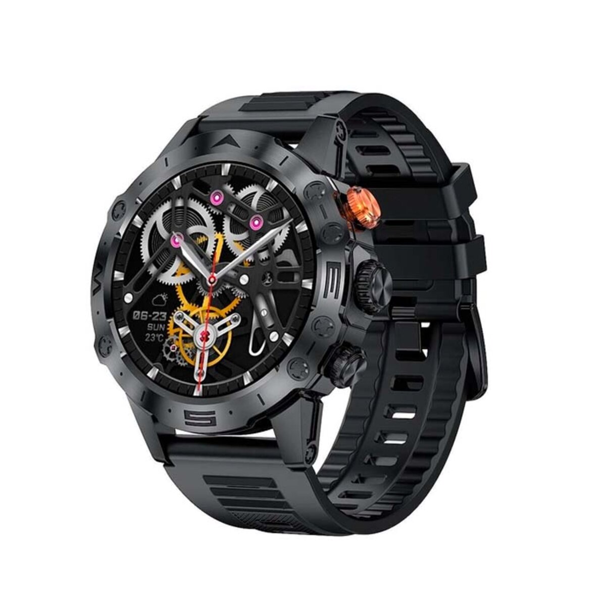 Смарт-годинник HOCO Y20 Smart sports watch(call version) Black (6942007619400)