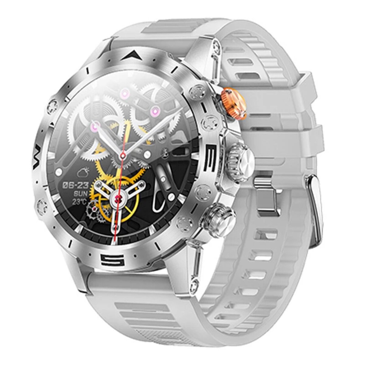 Смарт-годинник HOCO Y20 Smart sports watch(call version) Silver (6942007619417)