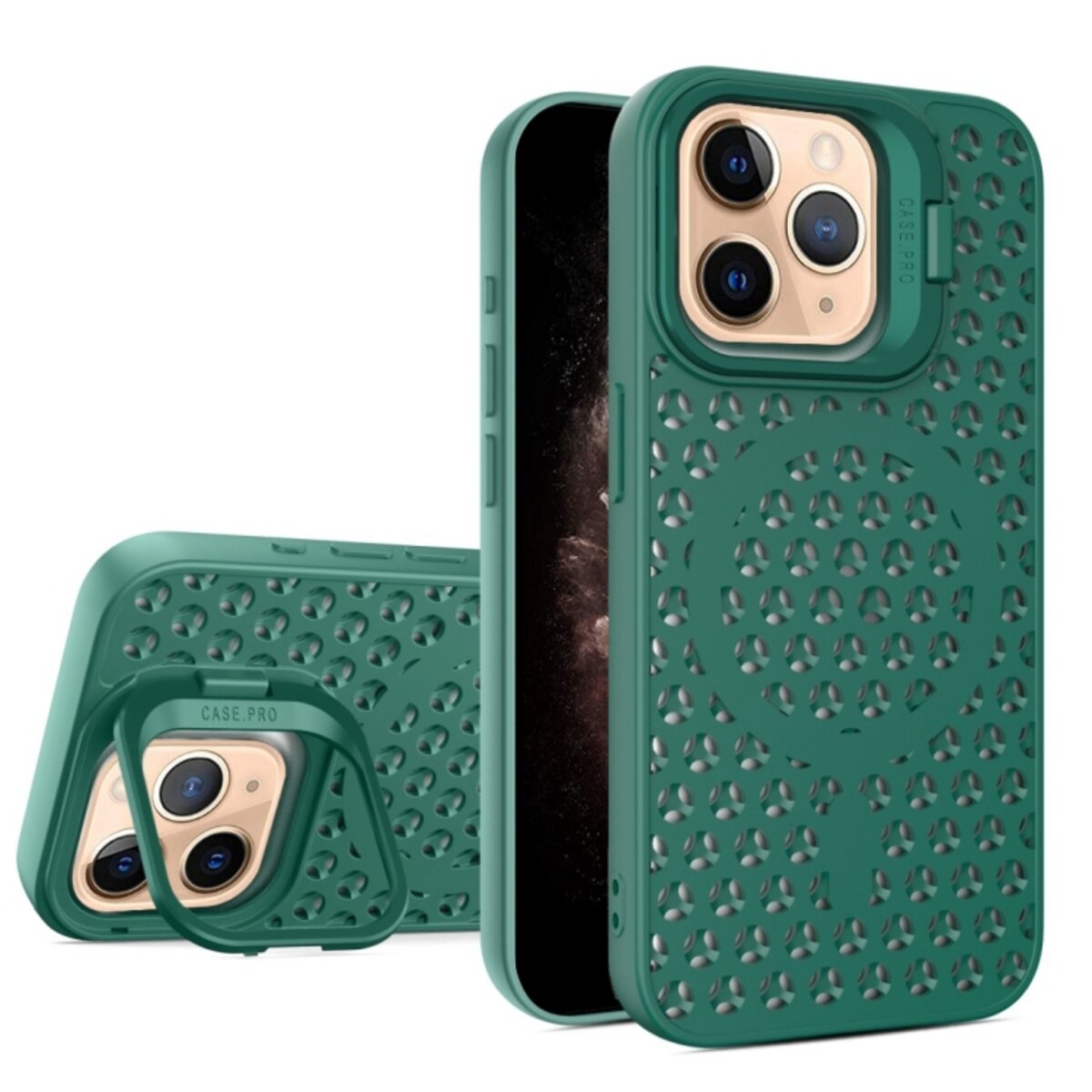 Чохол для смартфона Cosmic Grater Stand for Apple iPhone 11 Pro Dark Green (GRASTiP11PDarkGreen)