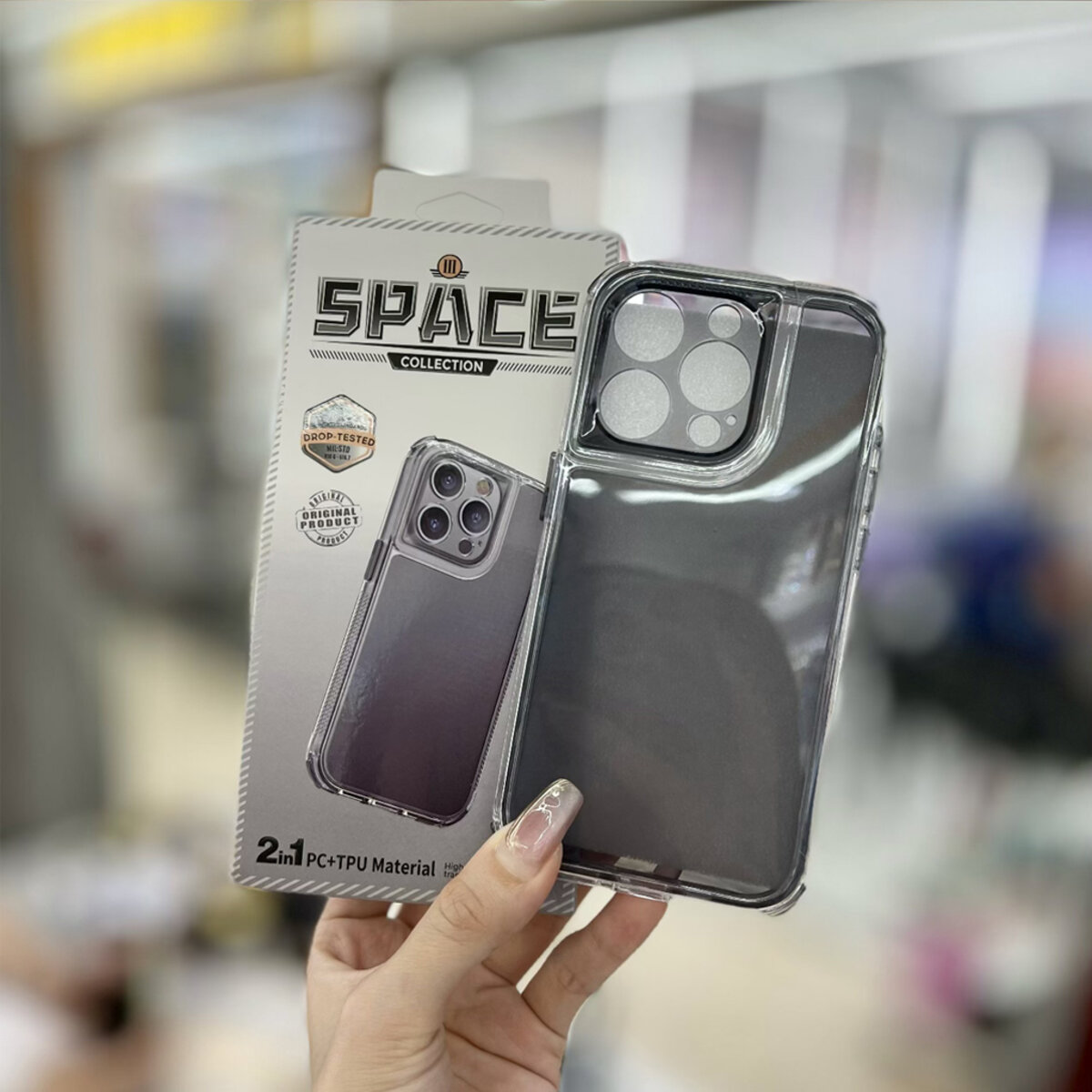 Чохол для смартфона Space III for Samsung Galaxy S24 Ultra Black (Space3iSS24UBlack)