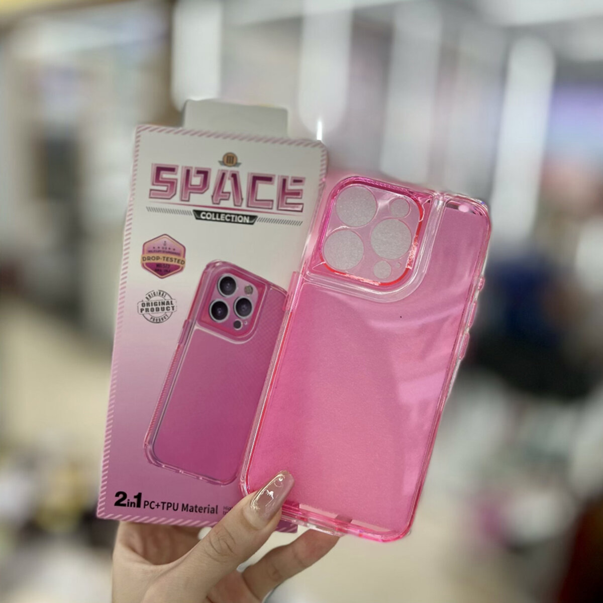 Чохол для смартфона Space III for Xiaomi Redmi Note 13 Pro 5G/Poco X6 Rose Red (Space3iXIRN13P5gRoseRed)