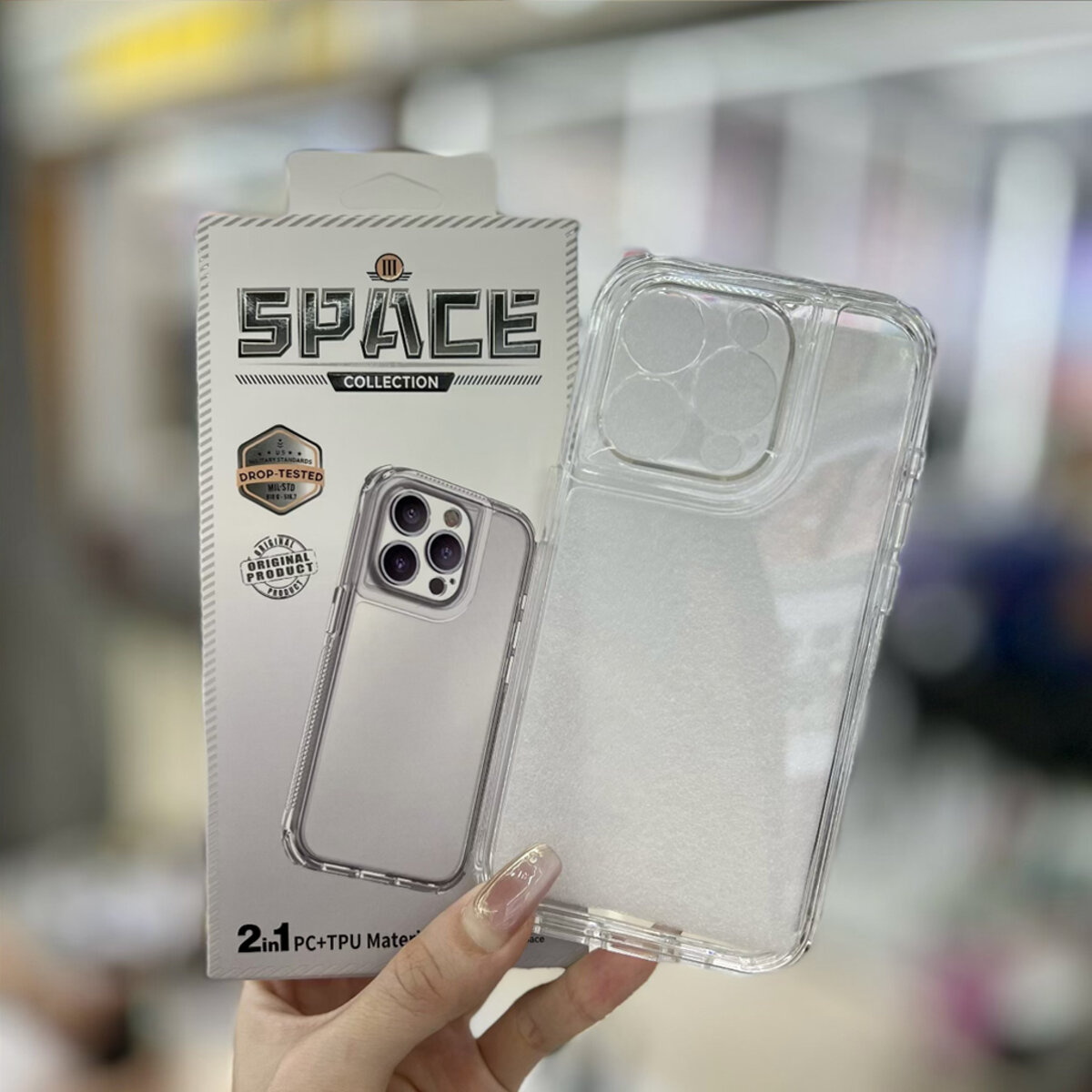 Чохол для смартфона Space III for Xiaomi Redmi A3 4G Transparent (Space3iXIRA3Transparent)