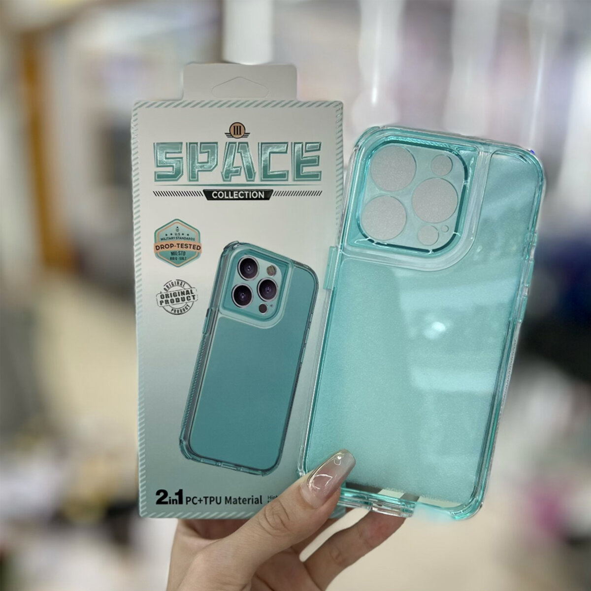 Чохол для смартфона Space III for Xiaomi Redmi A3 4G Peak Blue (Space3iXIRA3PeakBlue)