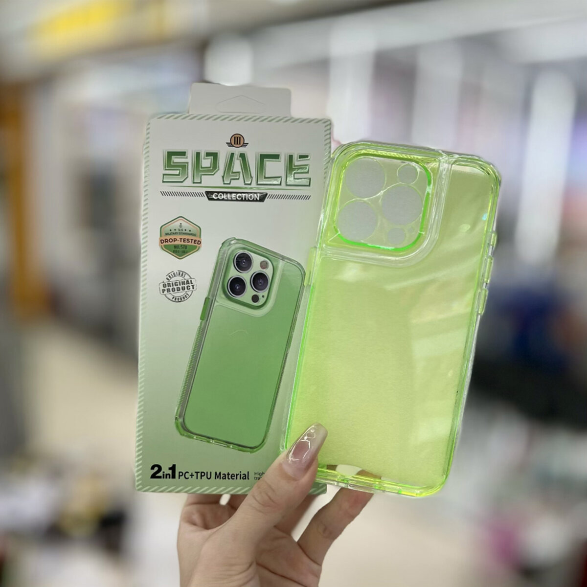Чохол для смартфона Space III for Samsung Galaxy A25 Green (Space3iSA25Green)