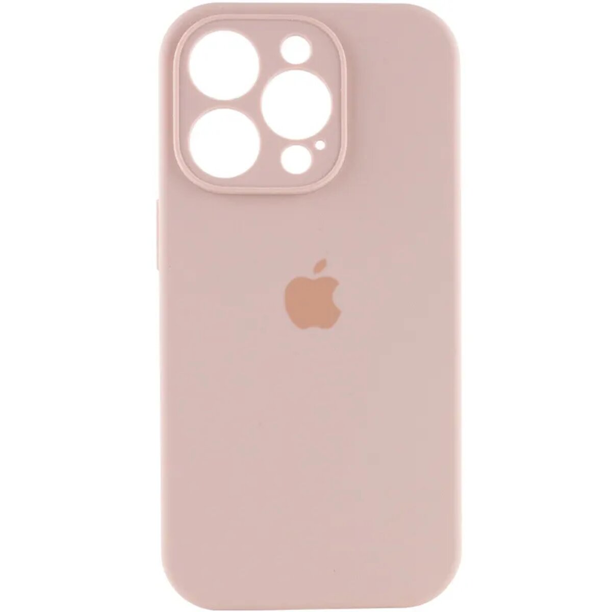 Чохол для смартфона Silicone Full Case AA Camera Protect for Apple iPhone 15 Pro Max 15,Pink Sand (FullAAi15PM-15)