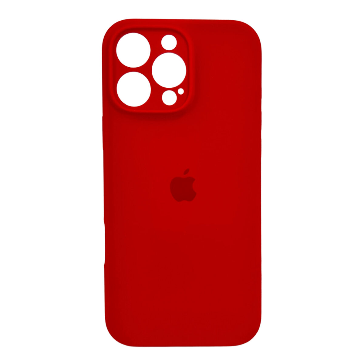 Чохол для смартфона Silicone Full Case AA Camera Protect for Apple iPhone 16 Pro 11,Red (FullAAi16P-11)