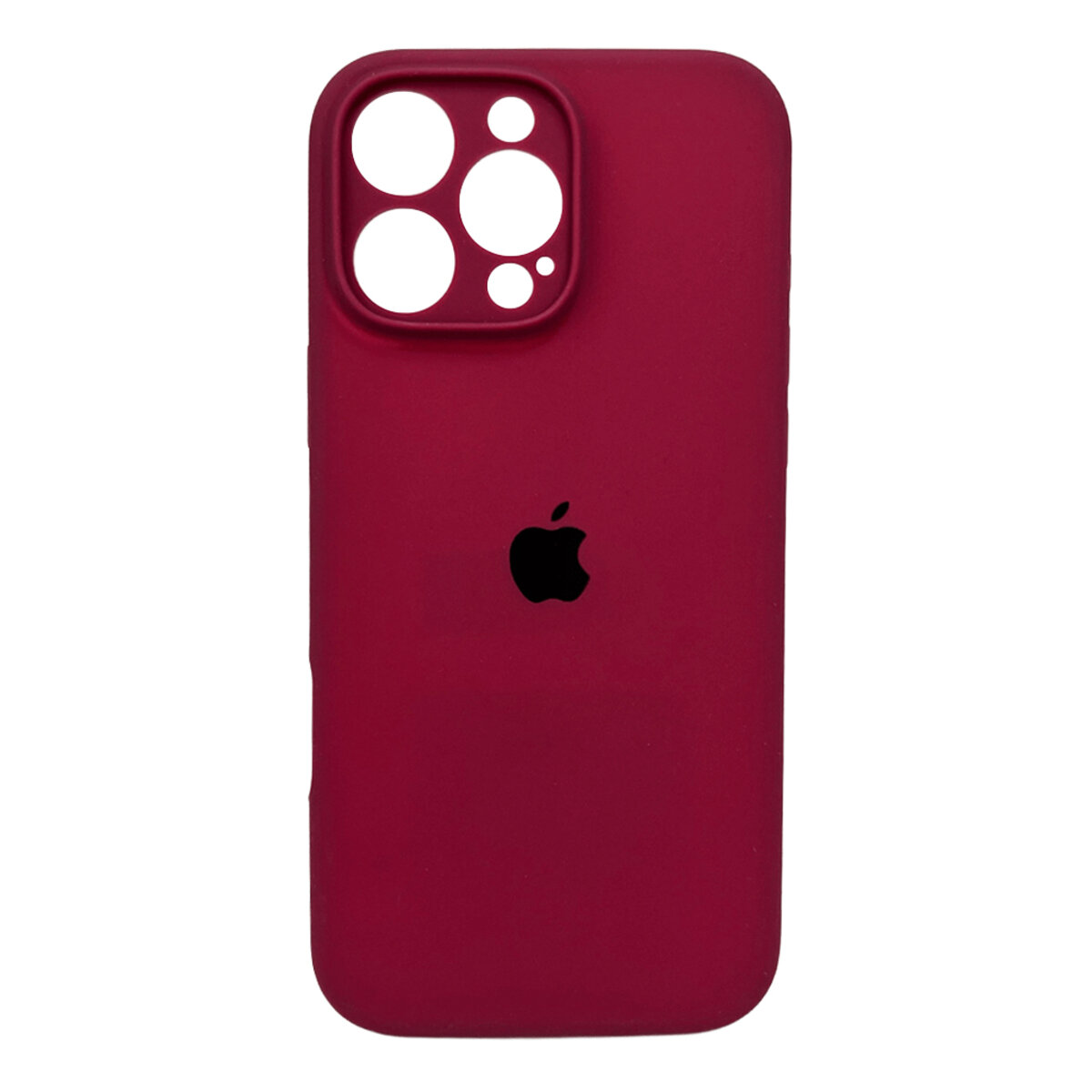 Чохол для смартфона Silicone Full Case AA Camera Protect for Apple iPhone 16 Pro 47,Plum (FullAAi16P-47)