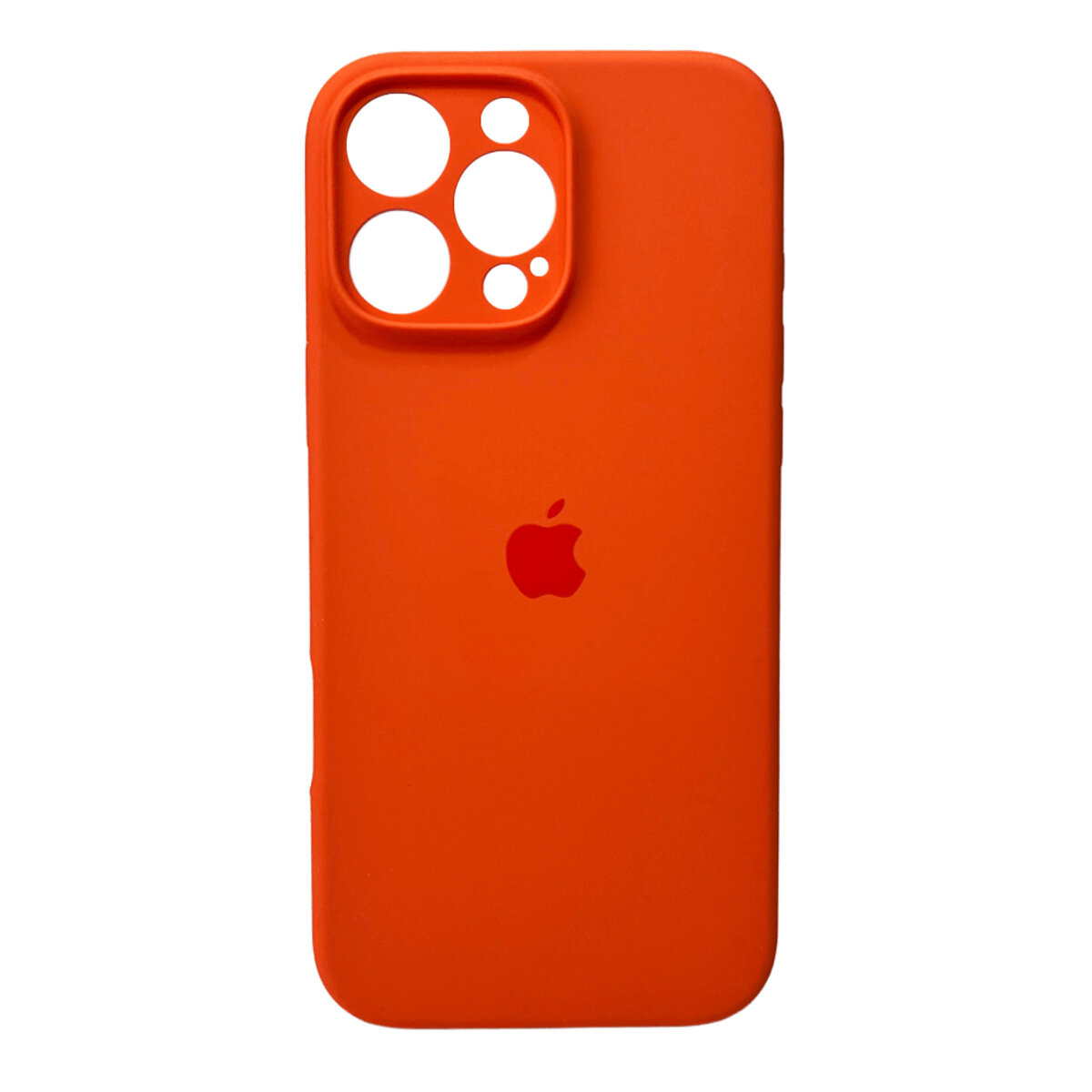 Чохол для смартфона Silicone Full Case AA Camera Protect for Apple iPhone 16 Pro Max 52,Orange (FullAAi16PM-52)