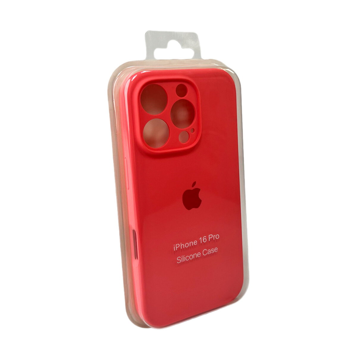 Чохол для смартфона Silicone Full Case AA Camera Protect for Apple iPhone 16 Pro 50,Pink Orange (FullAAi16P-50)