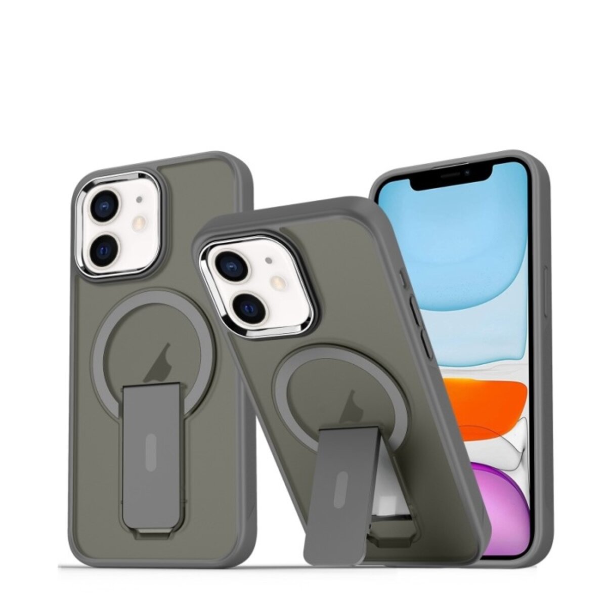 Чохол для смартфона Cosmic Magnetic Stand for Apple iPhone 11 Grey (MagStand11Grey)