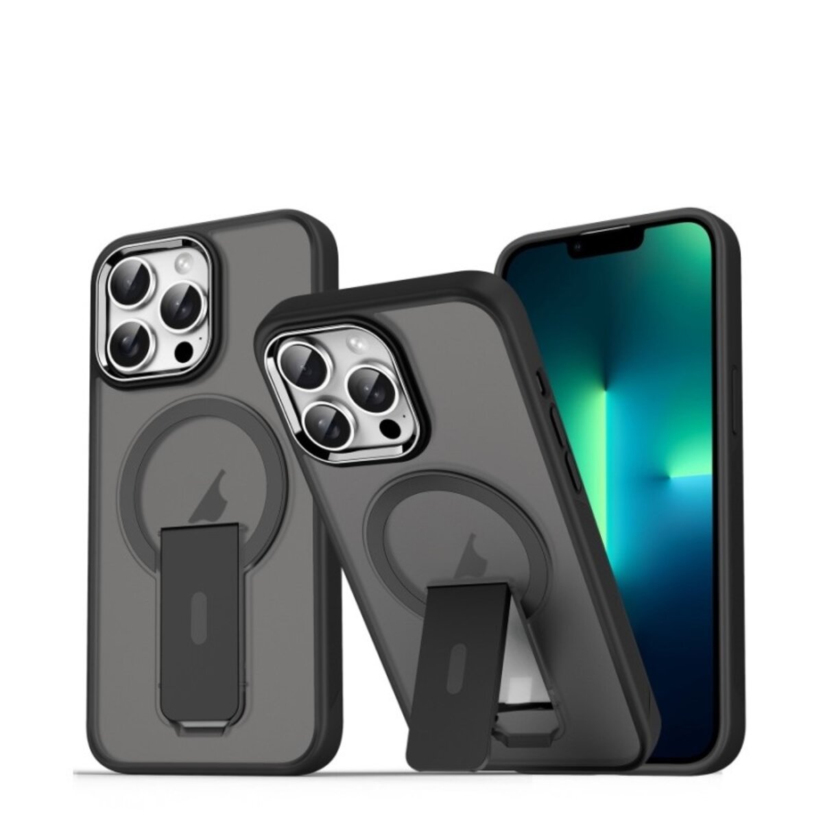 Чохол для смартфона Cosmic Magnetic Stand for Apple iPhone 13 Pro Black (MagStand13PBlack)