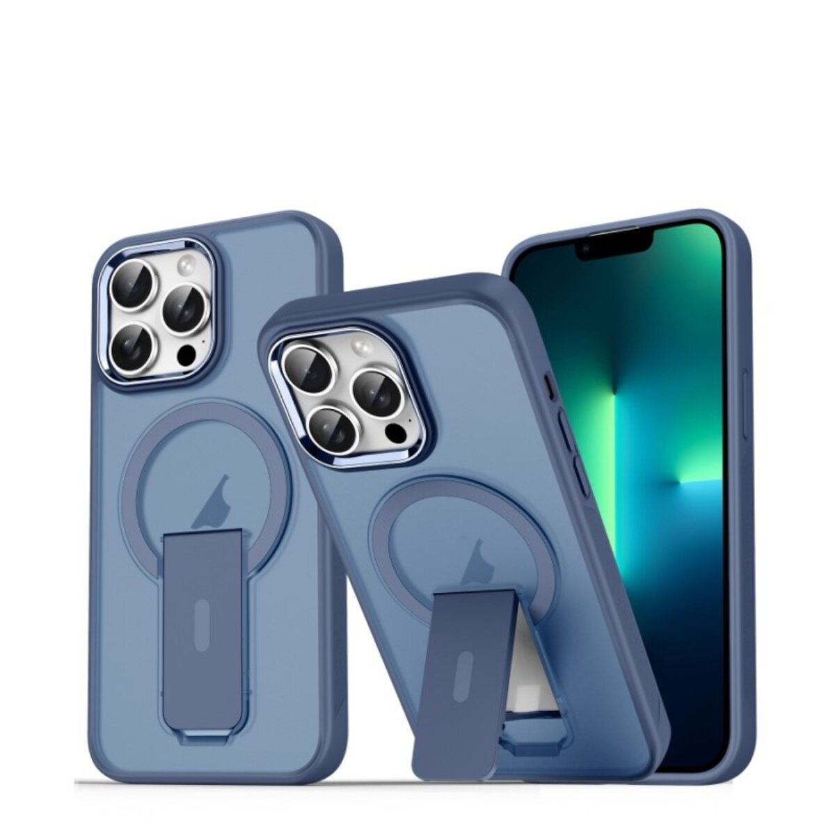 Чохол для смартфона Cosmic Magnetic Stand for Apple iPhone 13 Pro Blue (MagStand13PBlue)