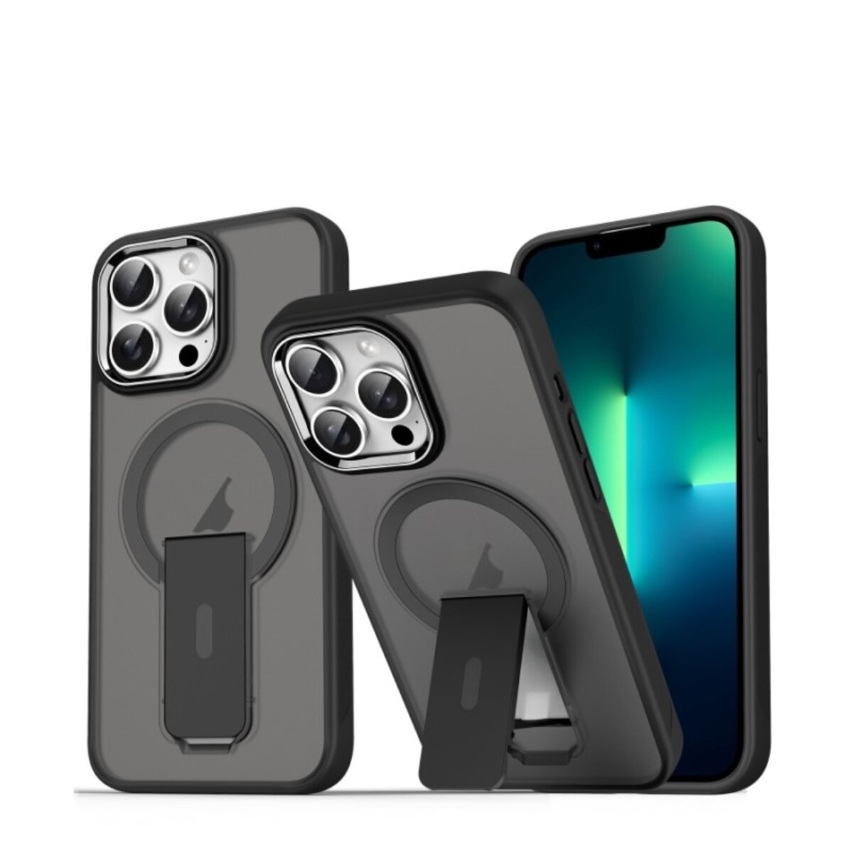 Чохол для смартфона Cosmic Magnetic Stand for Apple iPhone 13 Pro Max Black (MagStand13PMBlack)