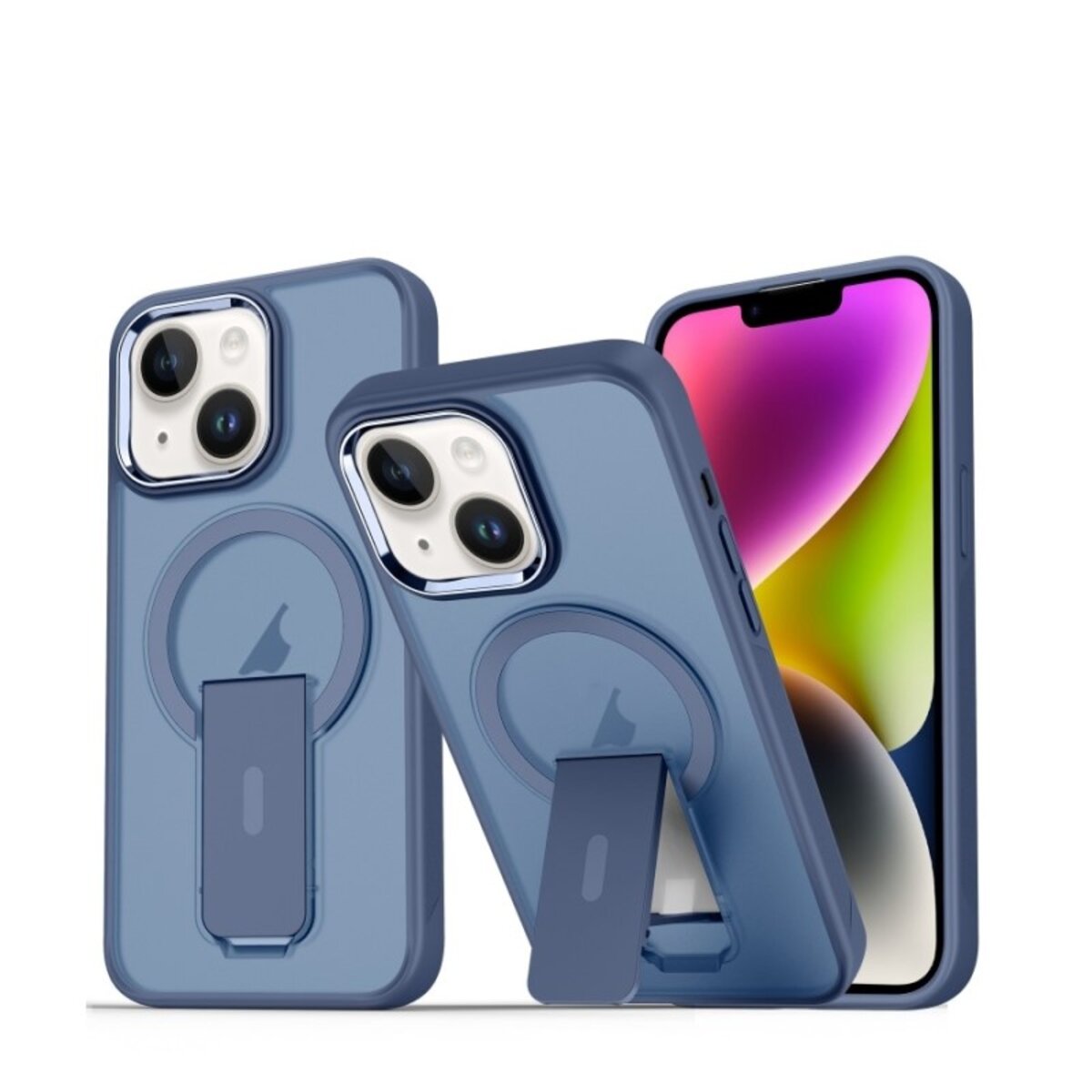 Чохол для смартфона Cosmic Magnetic Stand for Apple iPhone 14 Blue (MagStand14Blue)