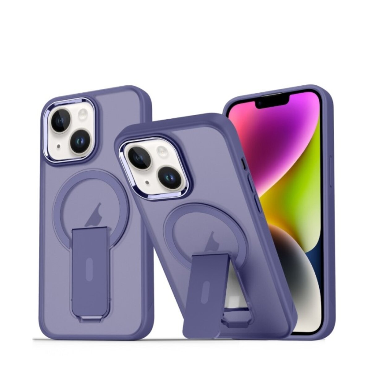 Чохол для смартфона Cosmic Magnetic Stand for Apple iPhone 14 Purple (MagStand14Purple)