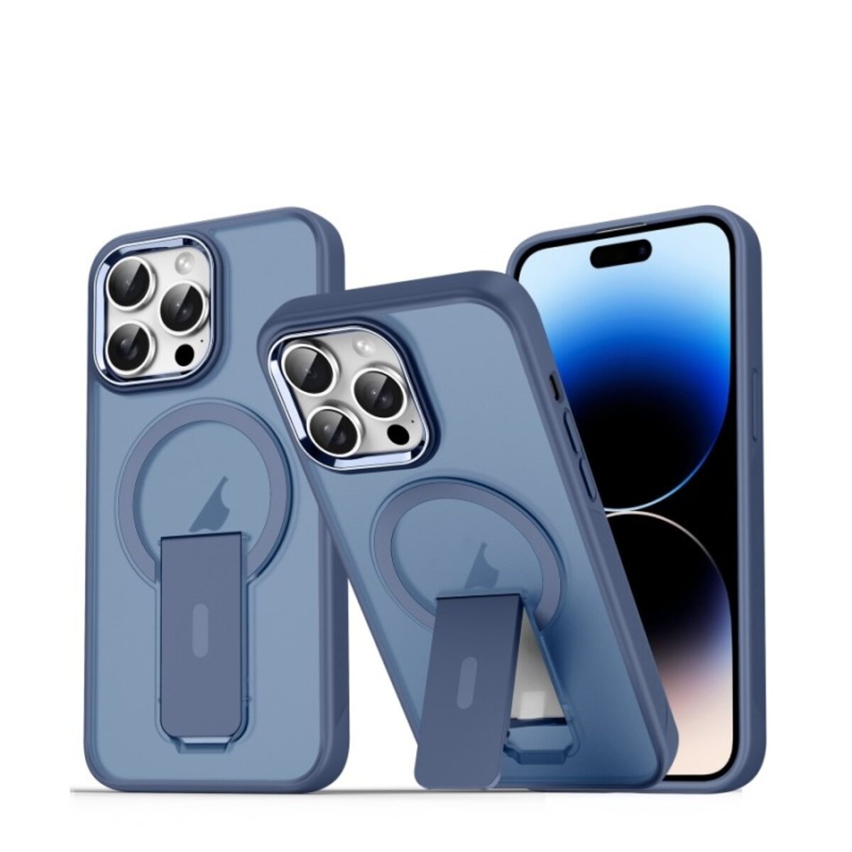 Чохол для смартфона Cosmic Magnetic Stand for Apple iPhone 14 Pro Blue (MagStand14PBlue)