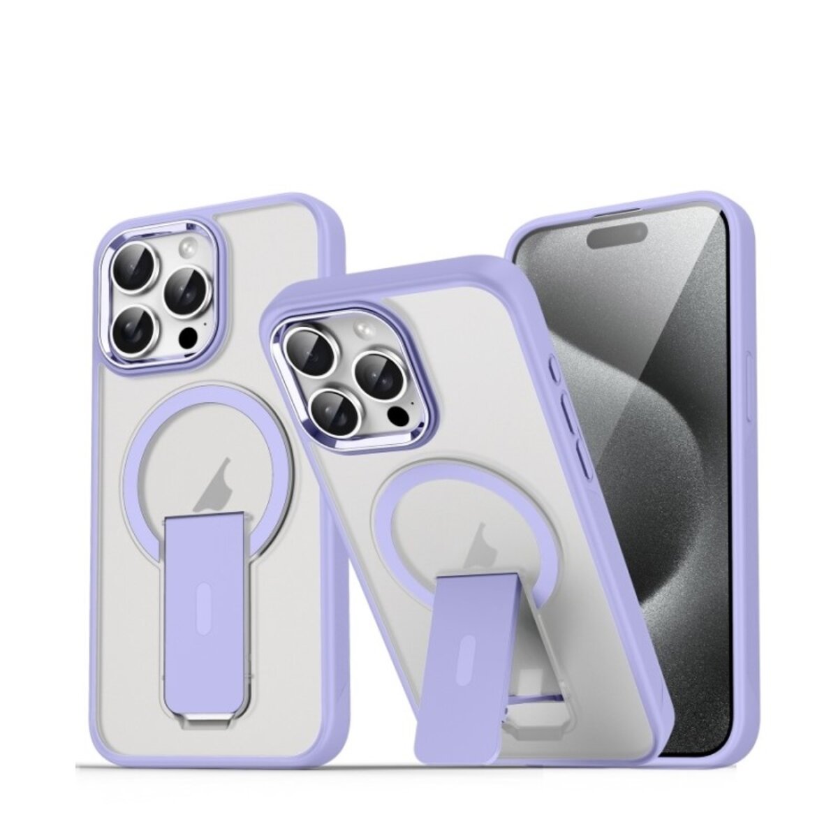 Чохол для смартфона Cosmic Magnetic Stand for Apple iPhone 15 Pro Lavender (MagStand15PLavender)