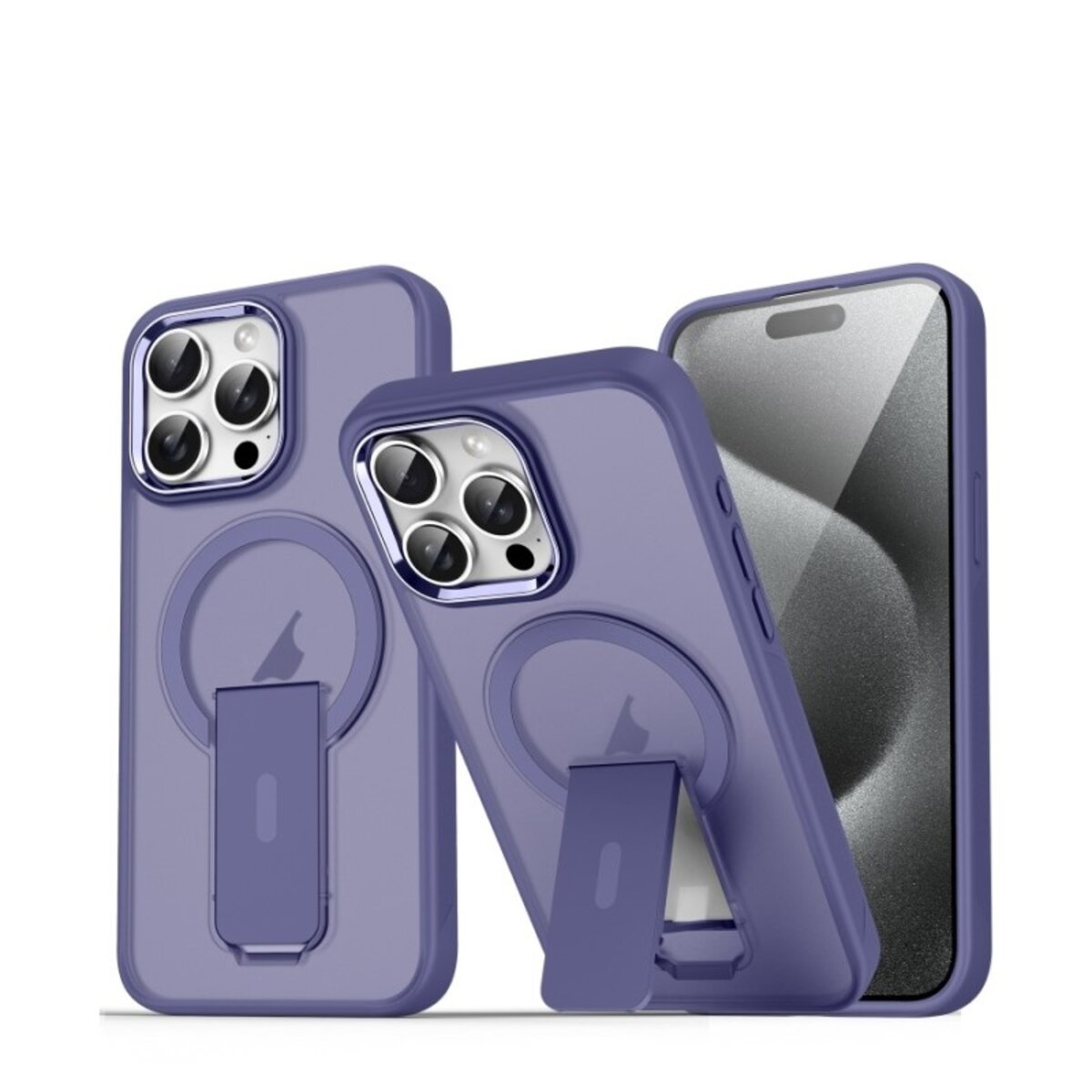 Чохол для смартфона Cosmic Magnetic Stand for Apple iPhone 15 Pro Purple (MagStand15PPurple)