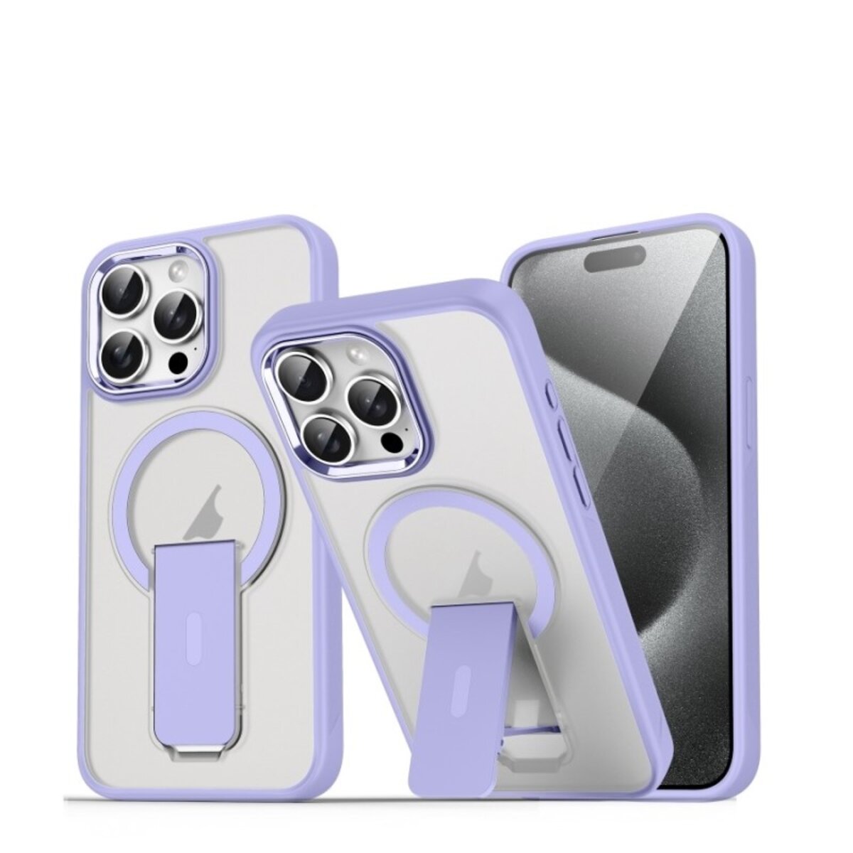 Чохол для смартфона Cosmic Magnetic Stand for Apple iPhone 15 Pro Max Lavender (MagStand15PMLavender)