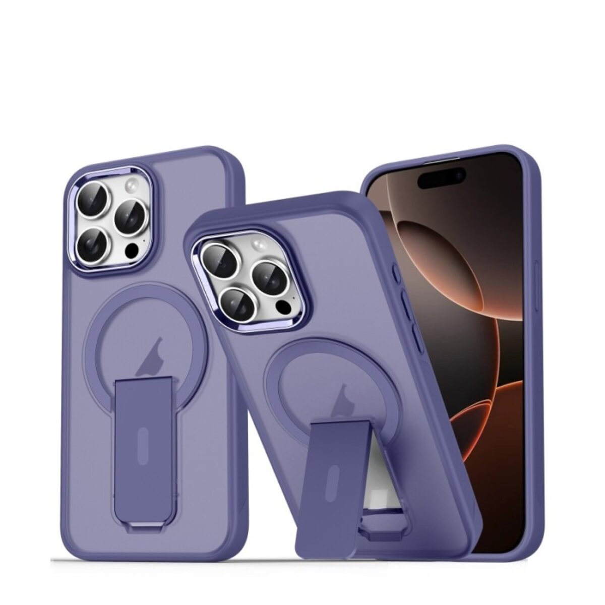 Чохол для смартфона Cosmic Magnetic Stand for Apple iPhone 16 Pro Max Purple (MagStand16PMPurple)