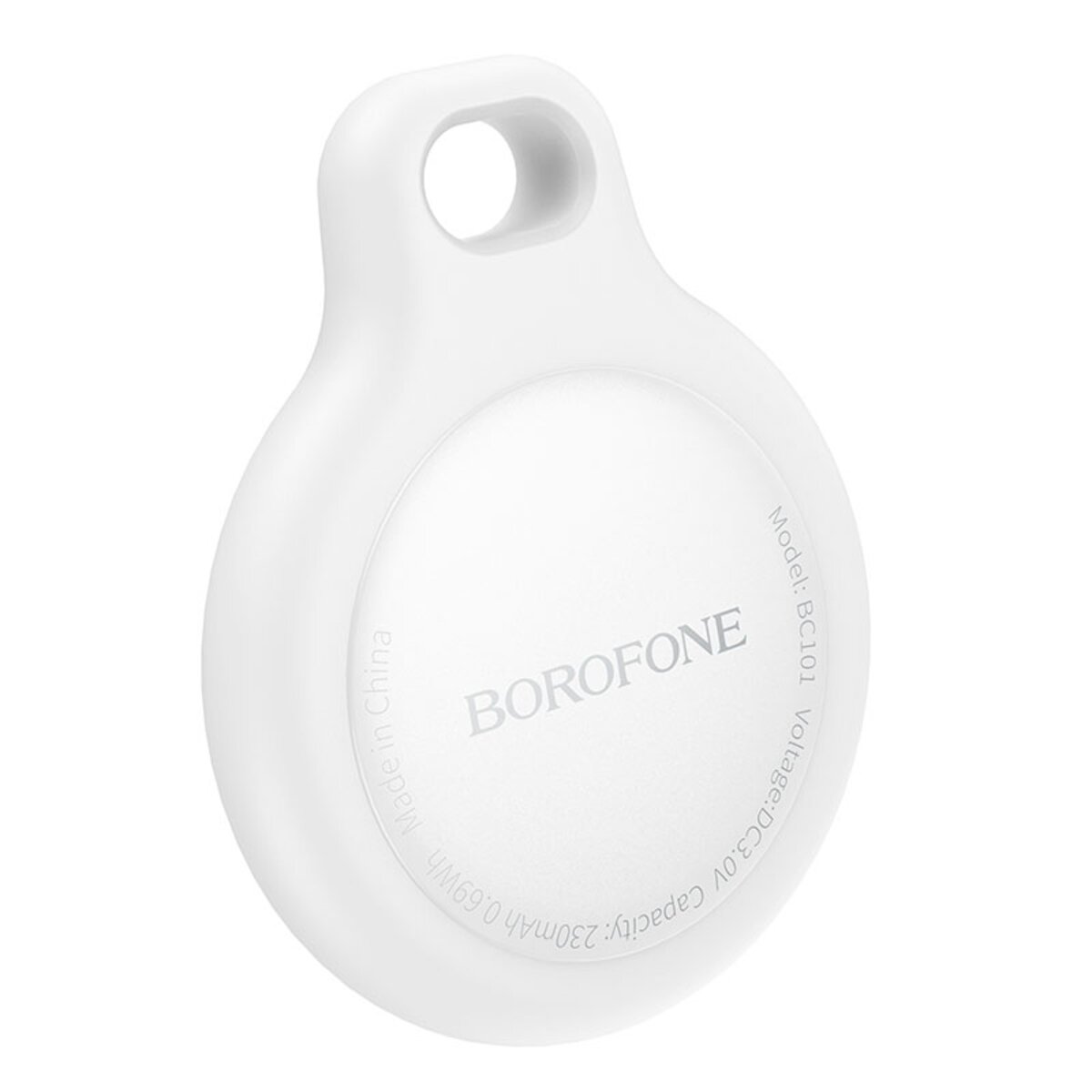 Трекер BOROFONE BC101 Exquisite smart positioning anti-lost device Frost White (6941991117121)
