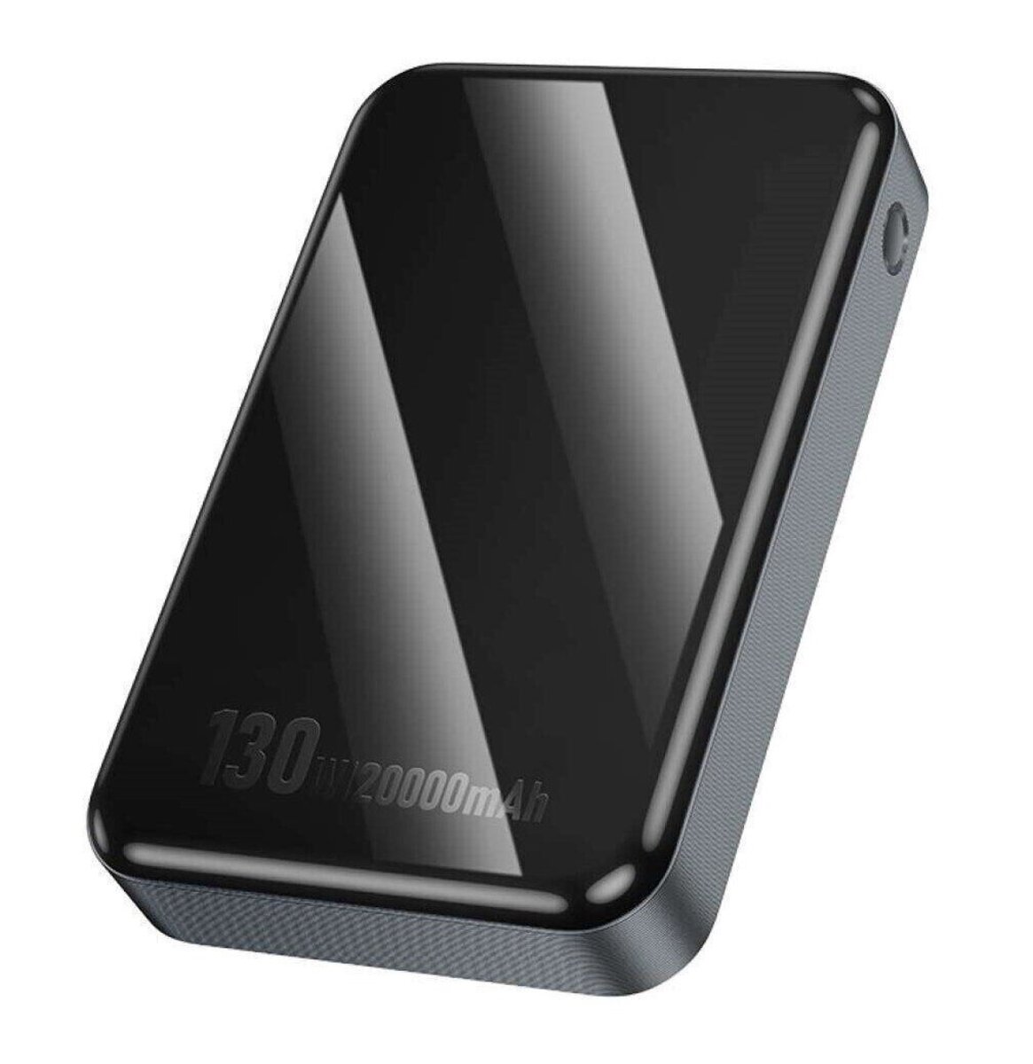 Зовнішній акумулятор HOCO Q30A Fast charge 130W power bank(20000mAh) Metal Gray (6942007634069)