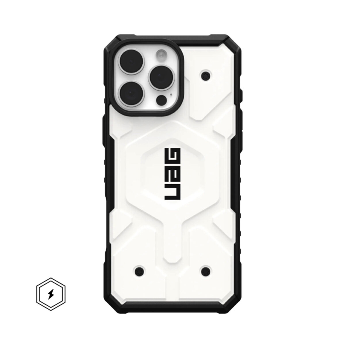 Чохол для смартфона UAG AAA Pathfinder Mag for Apple iPhone 15 Pro Max All White (UAPTMG15ProMaxWhite)
