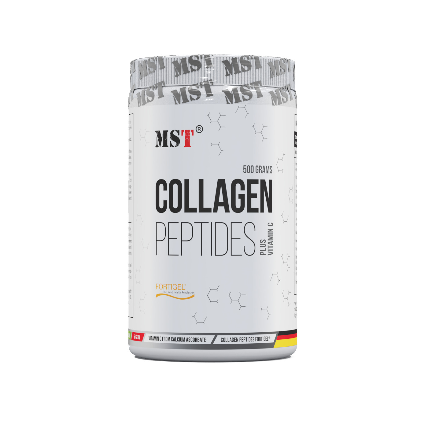 MST® Collagen Peptides Fortigel® plus Vitamin C Green apple 500 g