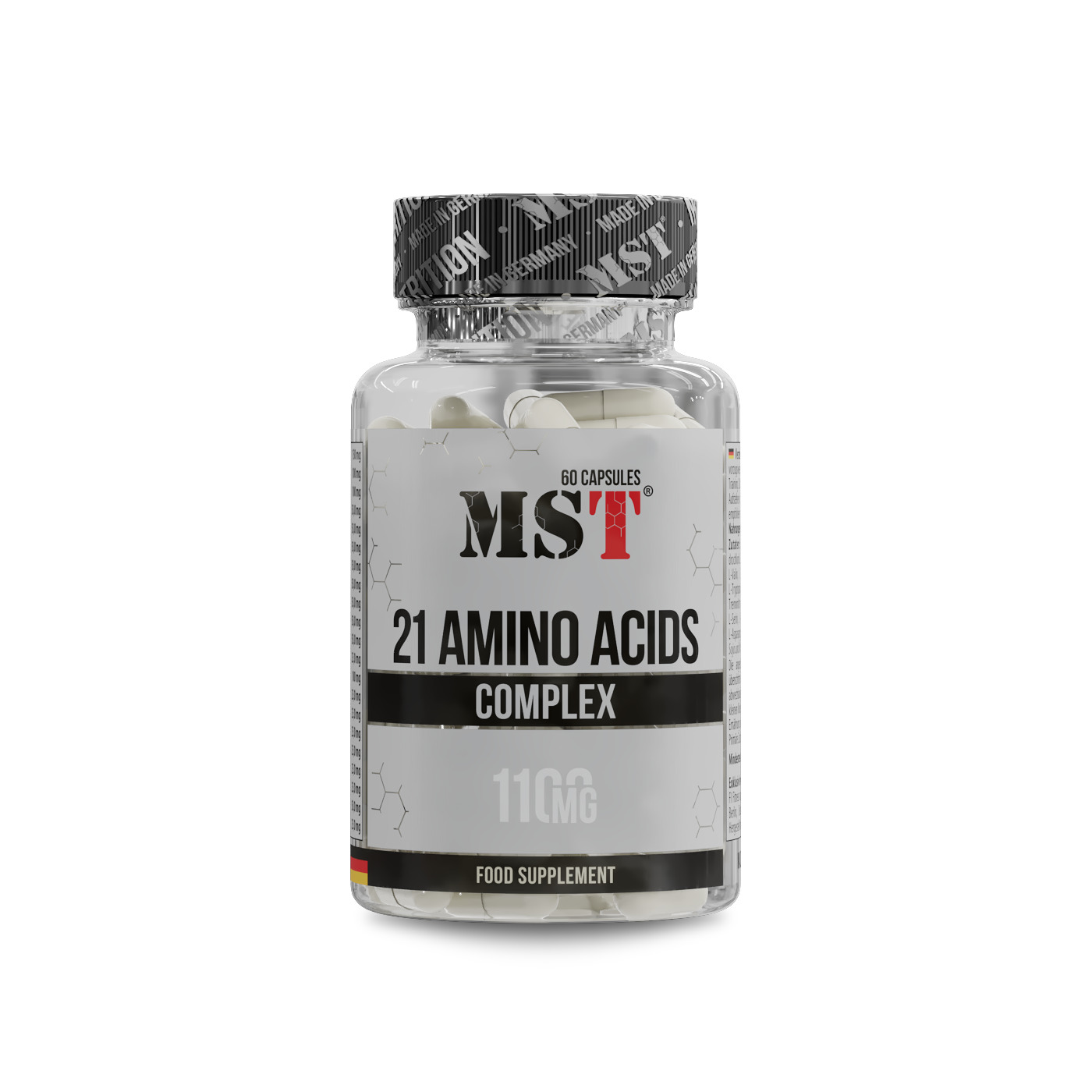 MST® 21 Amino Acids 1100 mg 60 caps