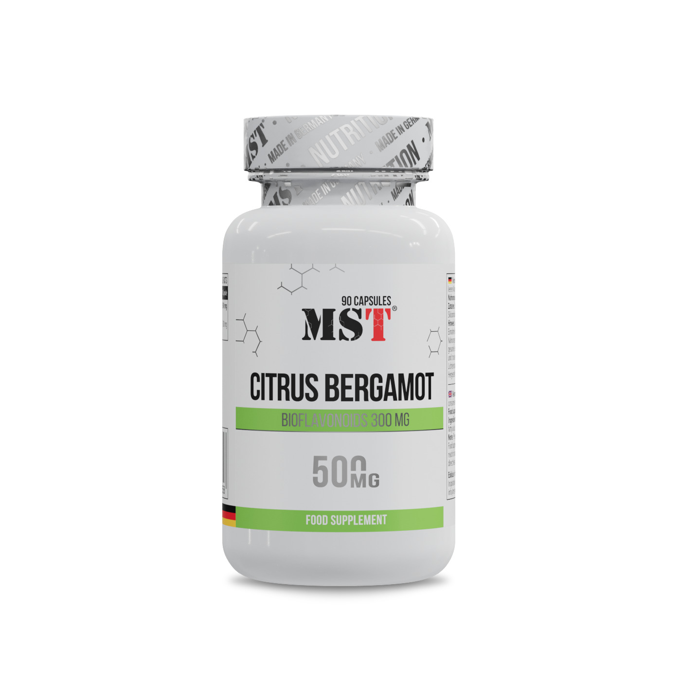MST® Citrus Bergamot 500 mg 90 caps