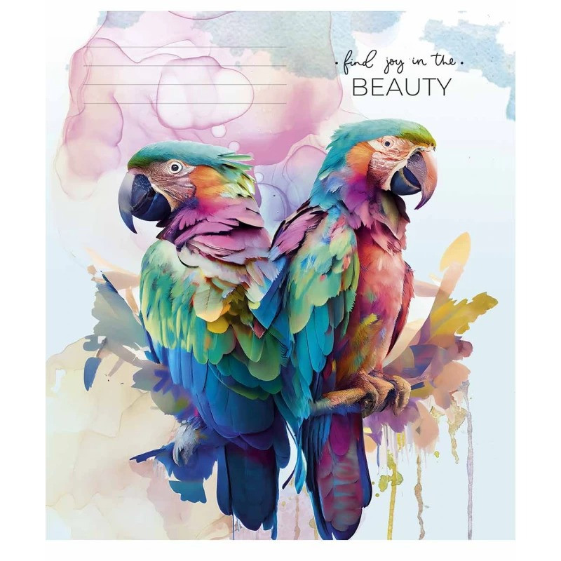 Зошит загальний "Beauty" 048-3268L-2 у лінію, 48 аркушів