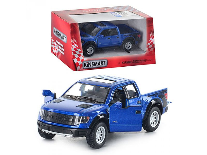 Дитяча колекційна машинка FORD F-150 КТ5365 інерційна  Синій