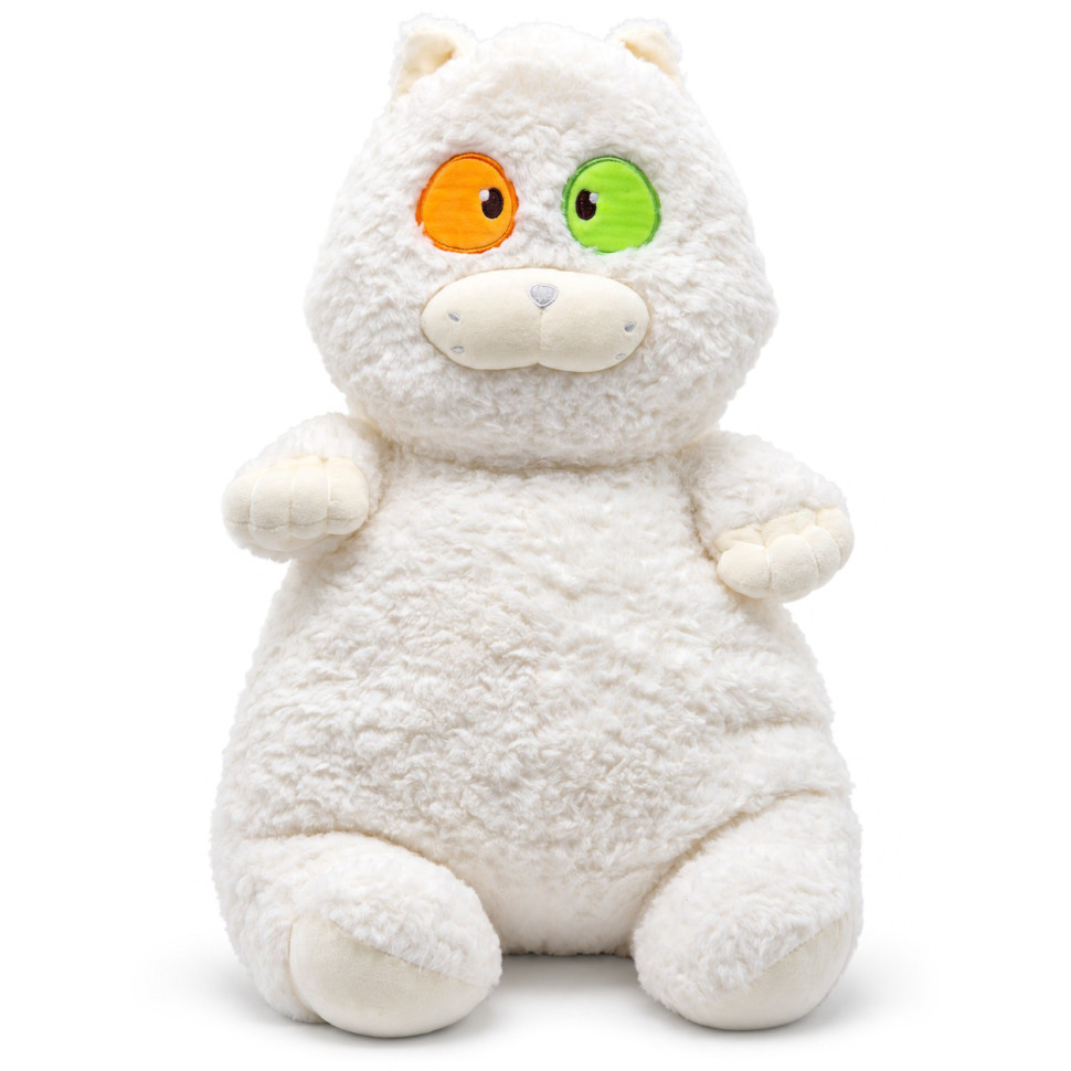 М'яка іграшка "Товстий кіт" K15215(White) 60 см