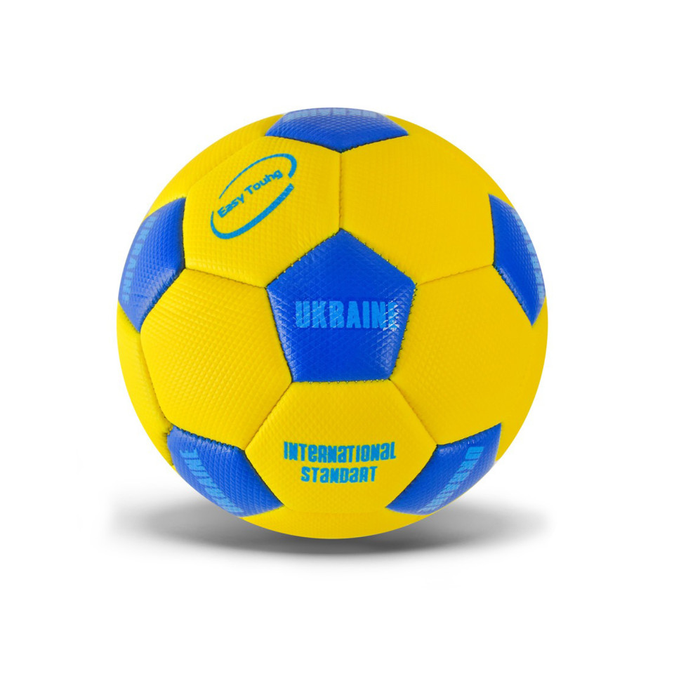 М'яч футбольний "Ukraine international standart" FB24502 розмір № 2 Синій